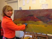 Denise Painting Blencathra